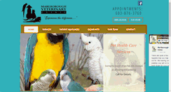 Desktop Screenshot of marlboroughveterinaryclinic.com